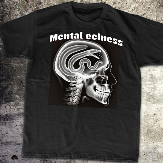 #31 Mental Eelness, Funny Offensive Meme T-Shirt, Perfect for Meme Lovers, Dark
